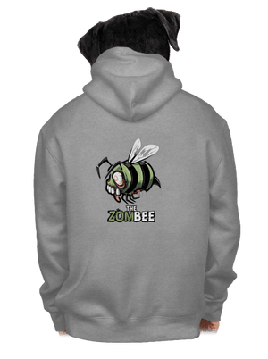 ZomBee pánska mikina na zips Light Melange