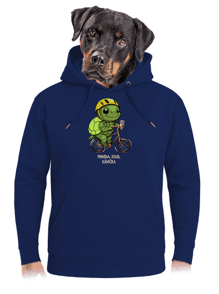 Pohoda, kľud unisex mikina premium Navy
