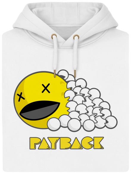 Payback unisex mikina premium Snowwhite