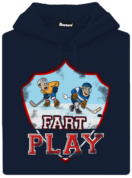 Fart Play pánska mikina klokanka Navy