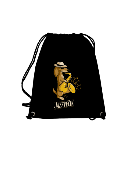 Jazzvečík vak Black