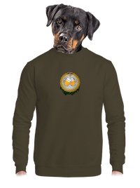 unisex mikina bez kapucne