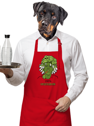 100% vegetarián zástera Red