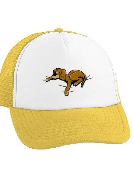 Spiaci pes šiltovka truckerka Sunflower cap