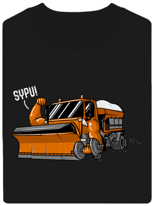 Sypu unisex mikina bez kapucne Black