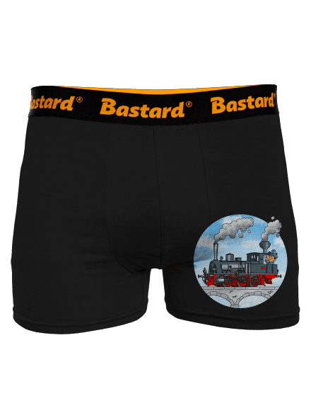 Dym z komína boxerky Black