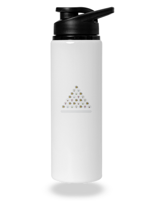 Obrázkový alko kvíz a fix flaša na vodu White