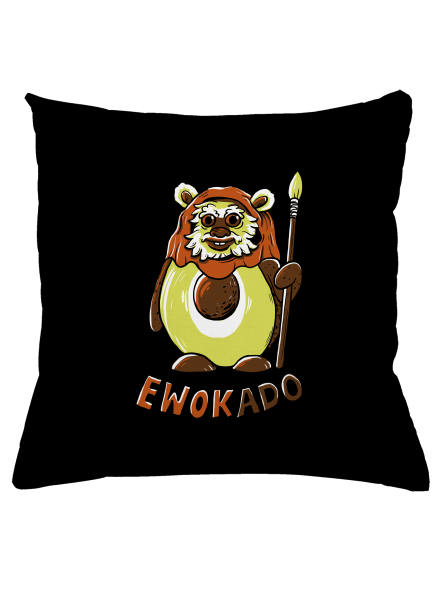 Ewokado vankúš Black