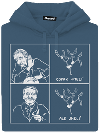 dámska mikina klokanka