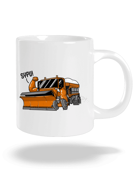 Sypu veľký hrnček White