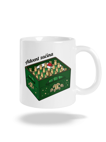Advent začína klasický hrnček White