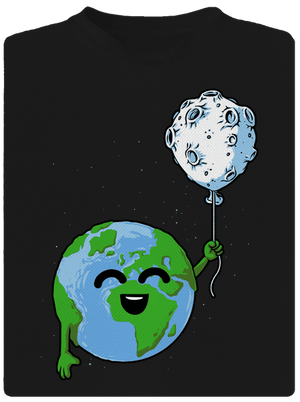 Balónik pánske športové tričko Black