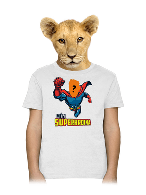 Môj superhrdina detské tričko White