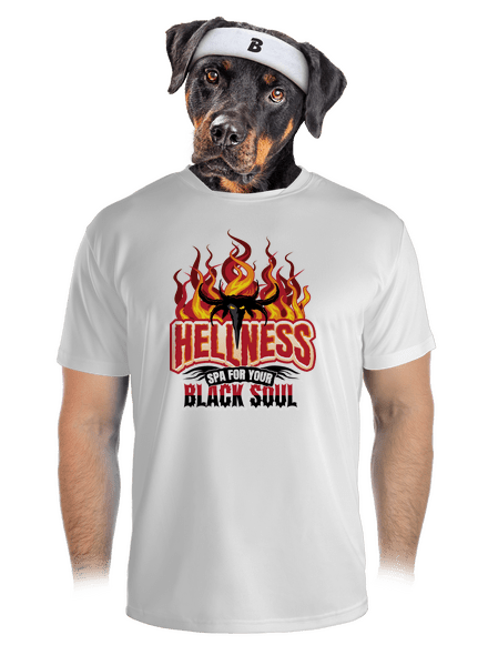 Hellness pánske športové tričko White