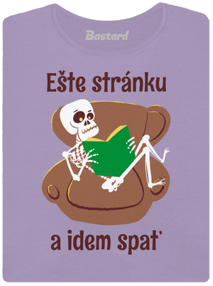 Ešte stránku dámske tričko s lemom Lavender