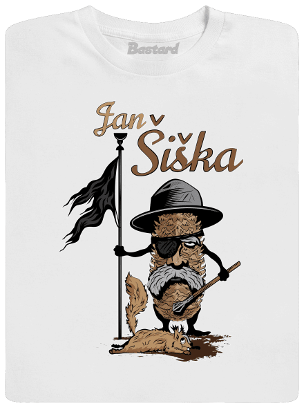 Jan Šiška pánske dlhý rukáv White