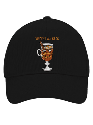 Vincent van Grog šiltovka baseballka Black