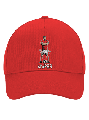 Stoper šiltovka baseballka Classic Red