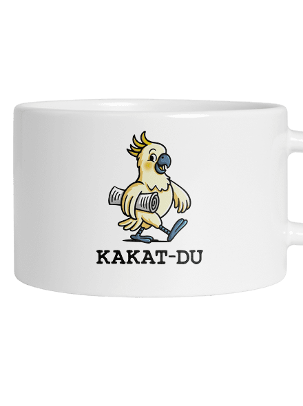 Kakat-du hrnček makronka White