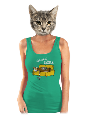 Sviatočný ležiak dámske tielko klasické Mint Mal