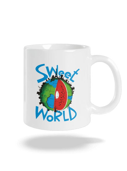 Sweet World klasický hrnček White
