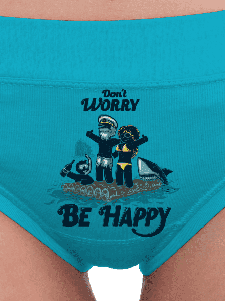 Don't worry dámske nohavičky Turquoise