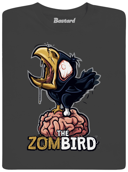 Zombird pánske dlhý rukáv Dark Grey