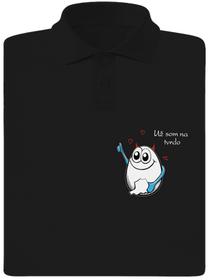 Vajcia pánska polokošeľa Black