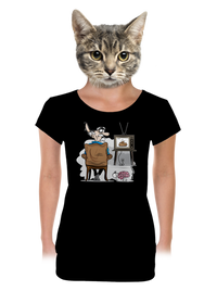 dámske tričko s lemom