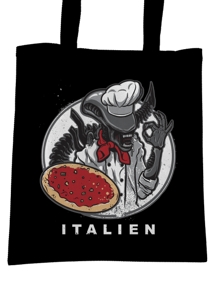 Italien taška Black