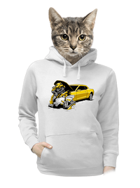 dámska mikina klokanka