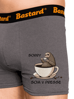 V presse boxerky Gray Melange