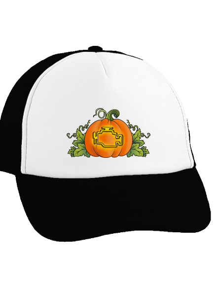Strašidelný Halloween šiltovka truckerka Black cap