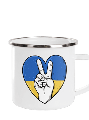 Ukrajina - Mier plecháčik White