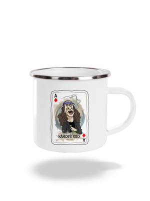 Kárové eso plecháčik White