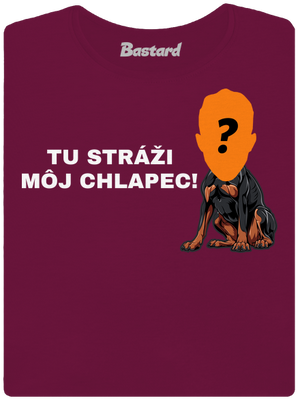 Tu strážim ja dámske tričko s lemom Rhododendron