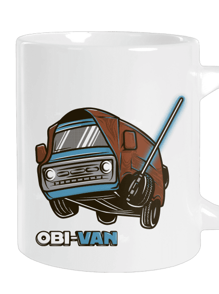 Obi Van veľký hrnček White