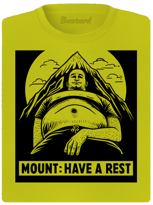 Mount have a rest dámske športové tričko Neon Yellow