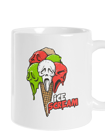 Ice Scream klasický hrnček White