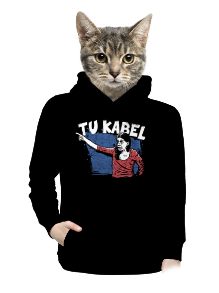 Tukabel dámska mikina klokanka Black