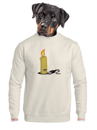 unisex mikina bez kapucne