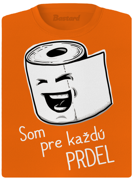 Prdel dámske športové tričko Neon Orange