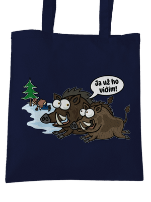 Ja už ho vidím taška French Navy