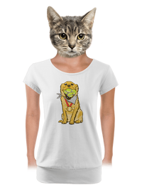 dámske tričko s lemom