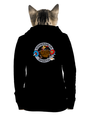 dámska mikina na zips