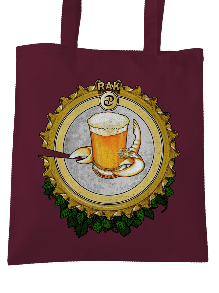 Pivný horoskop: Rak taška Burgundy
