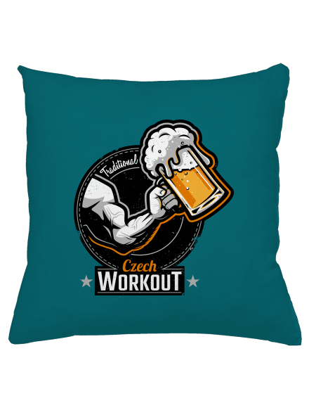 Czech workout vankúš Blue Turquoise