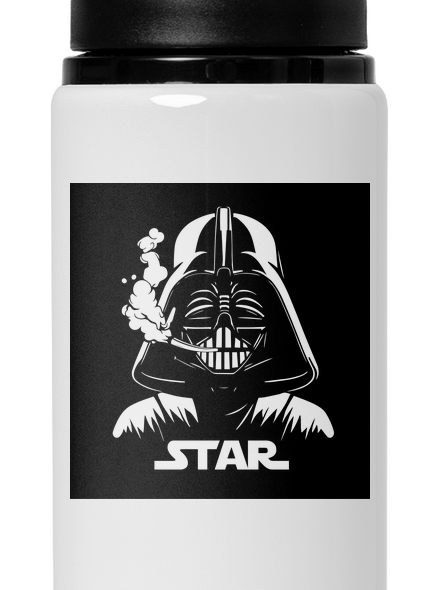 Darth Star flaša na vodu White