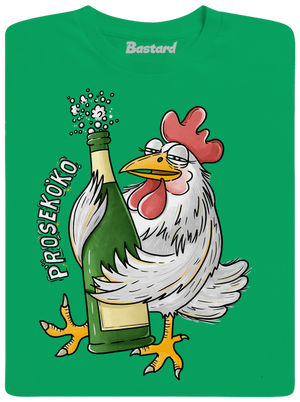 Prosekoko pánske tričko Kelly Green