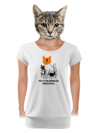 dámske tričko s lemom